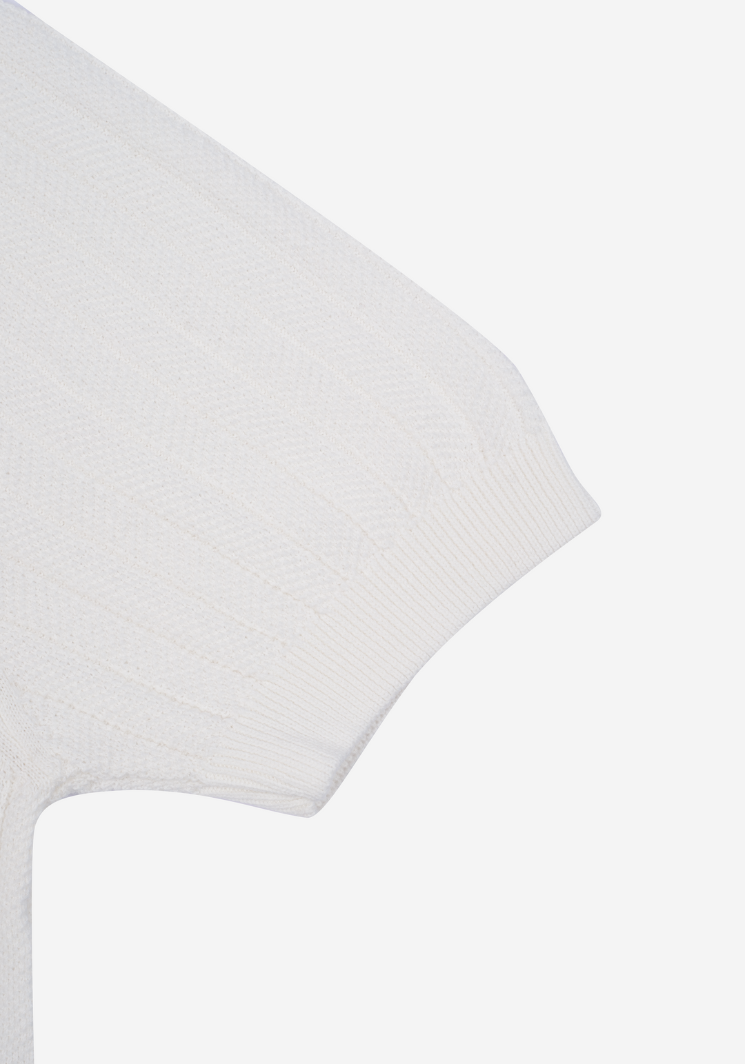 Off-White Braided Knitted Polo Shirt
