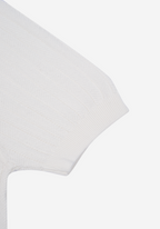 Off-White Braided Knitted Polo Shirt