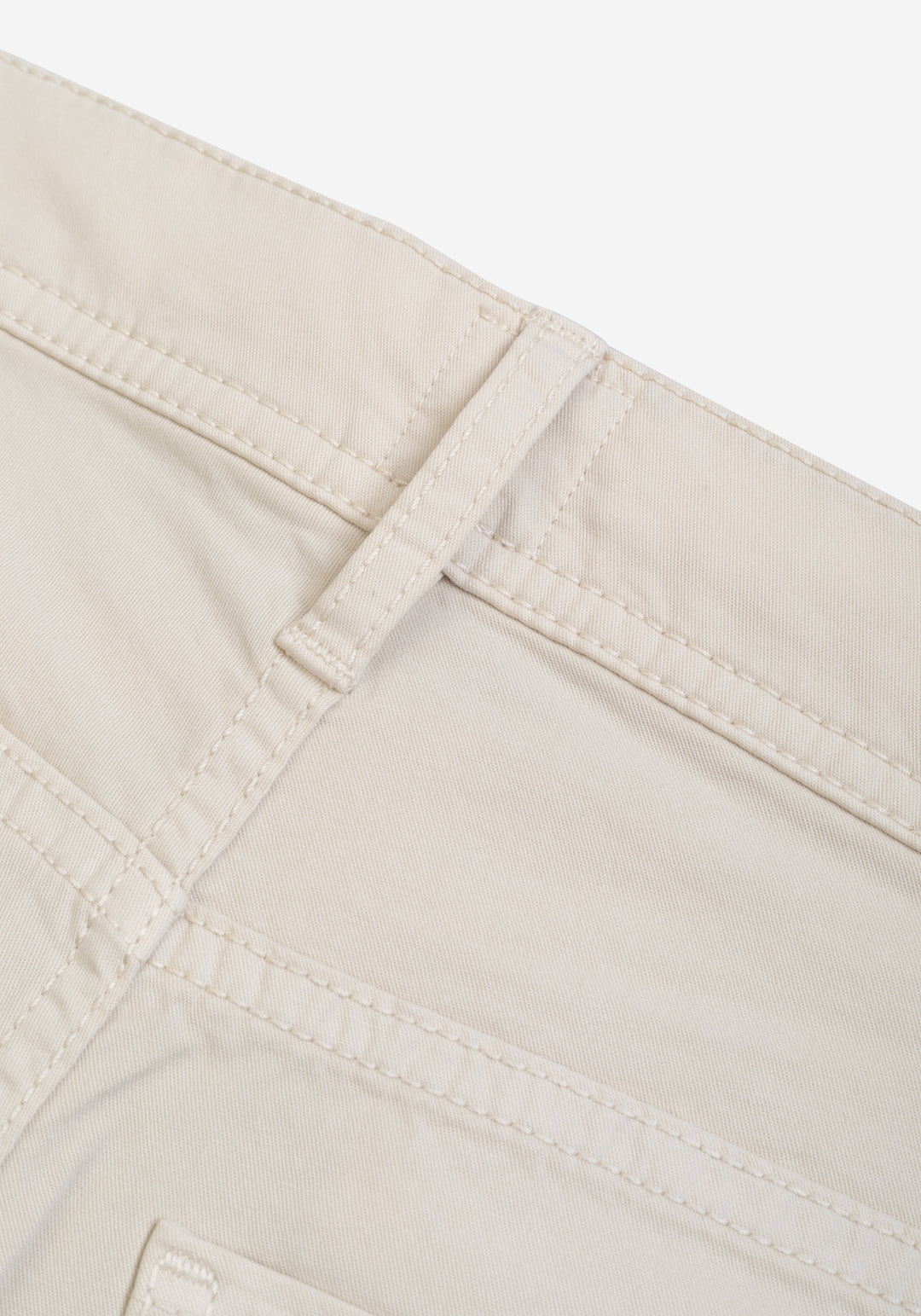 Latte Beige Twill Gabardine