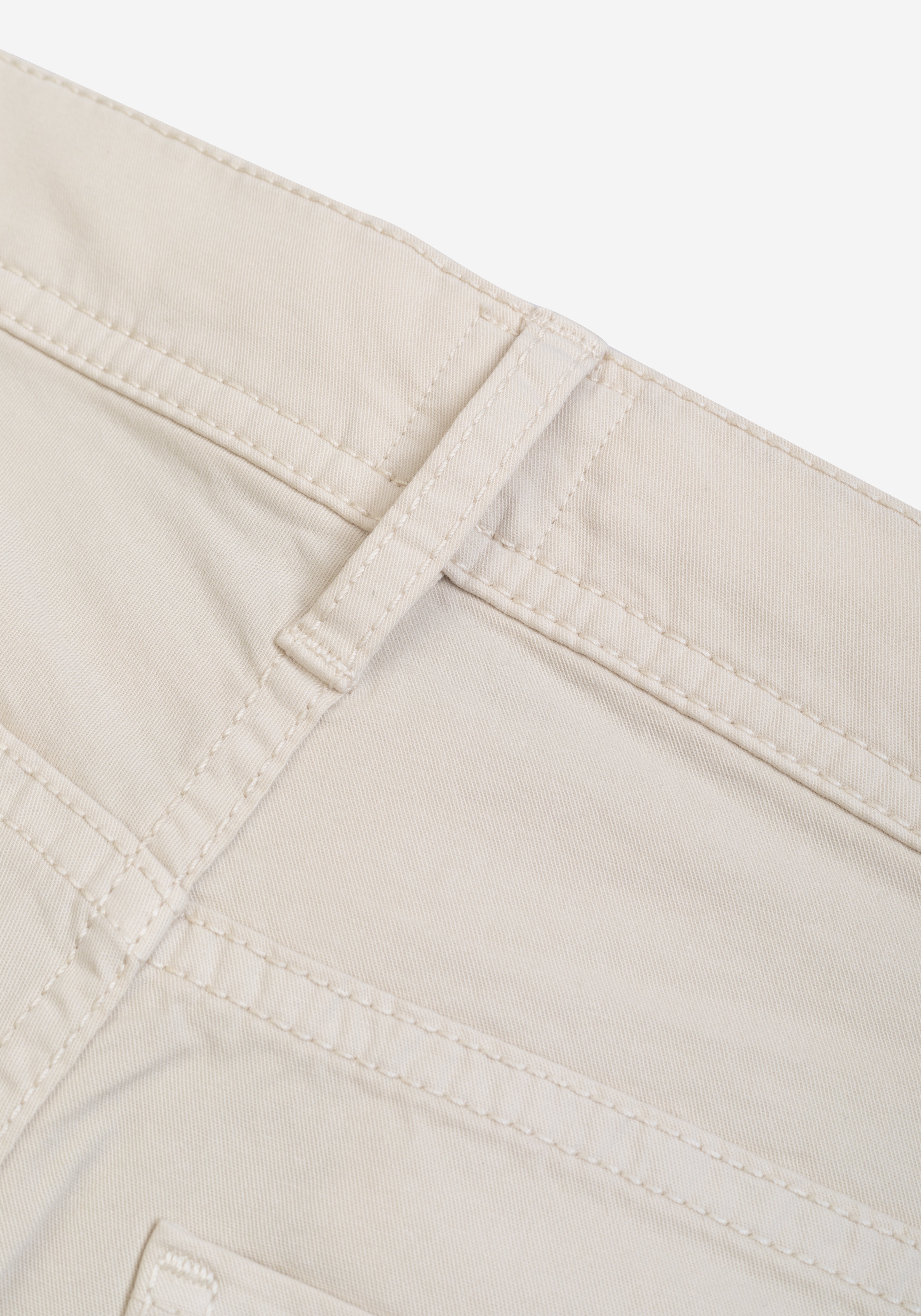 Latte Beige Twill Gabardine