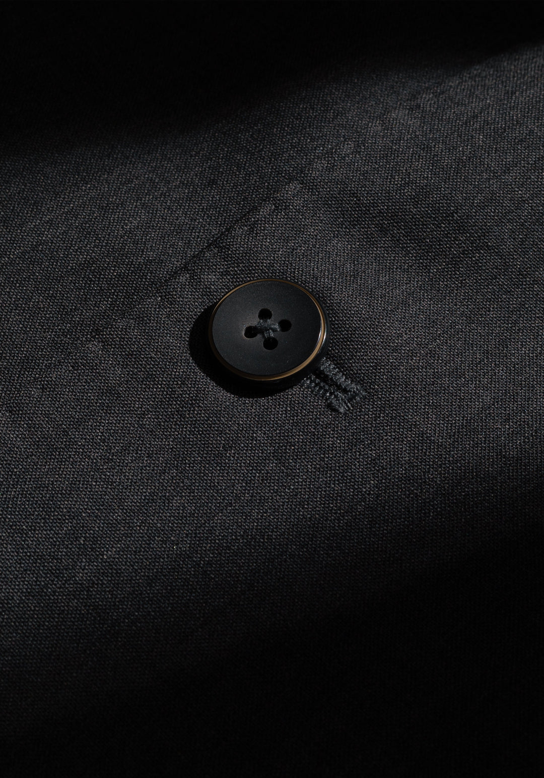 Obsidian Grey Semi-Italian Handmade 130S Cool Wool Blazer