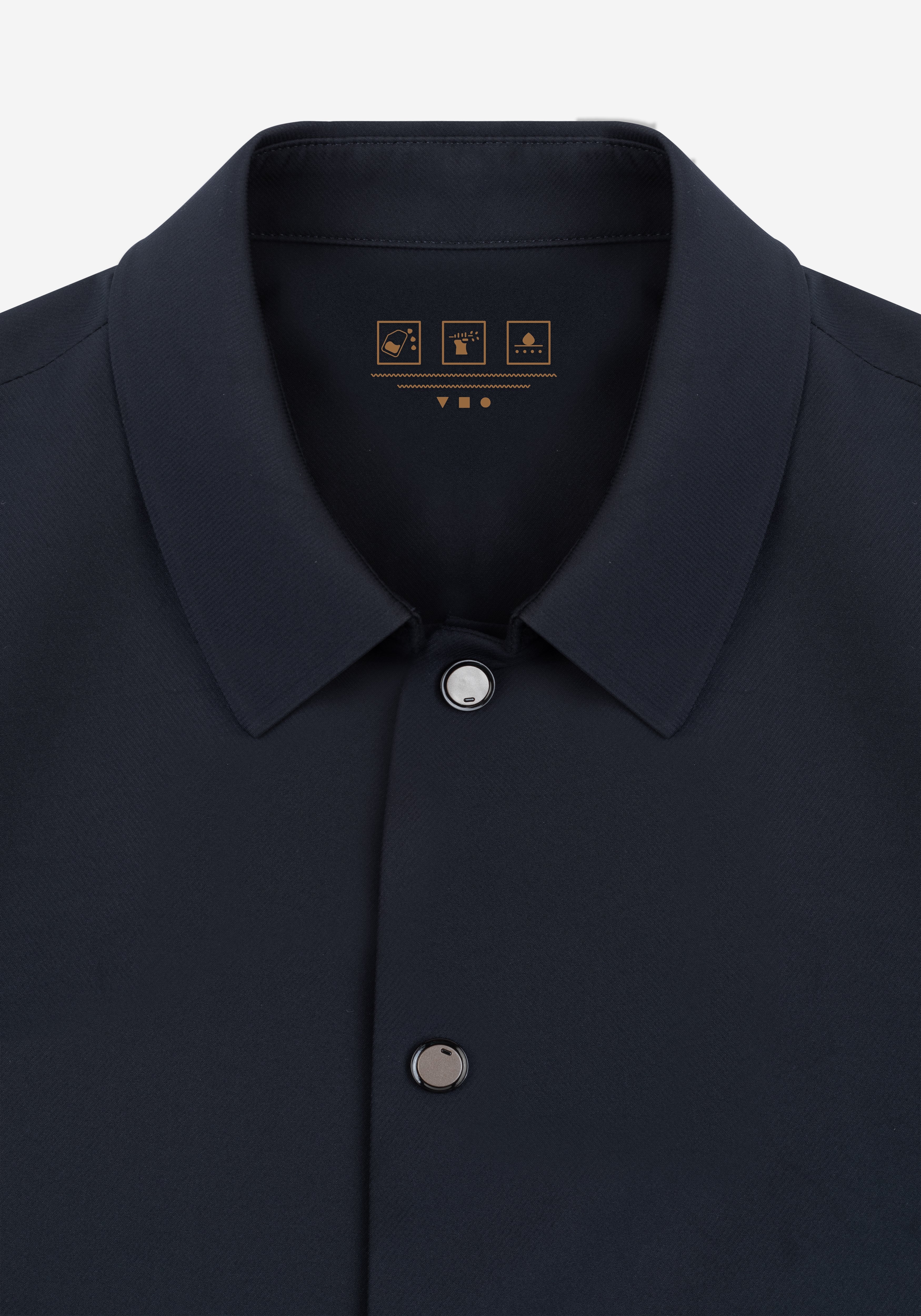 Classic Navy Block-Tech Jacket