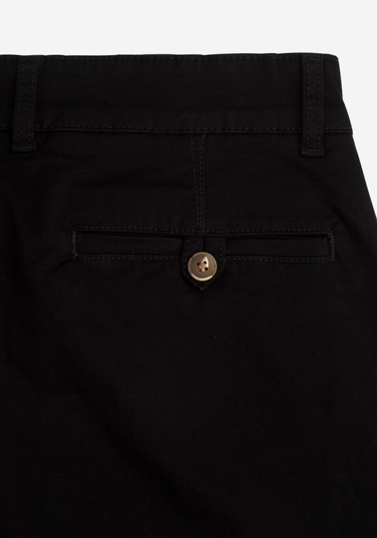 Pitch Black Gabardine