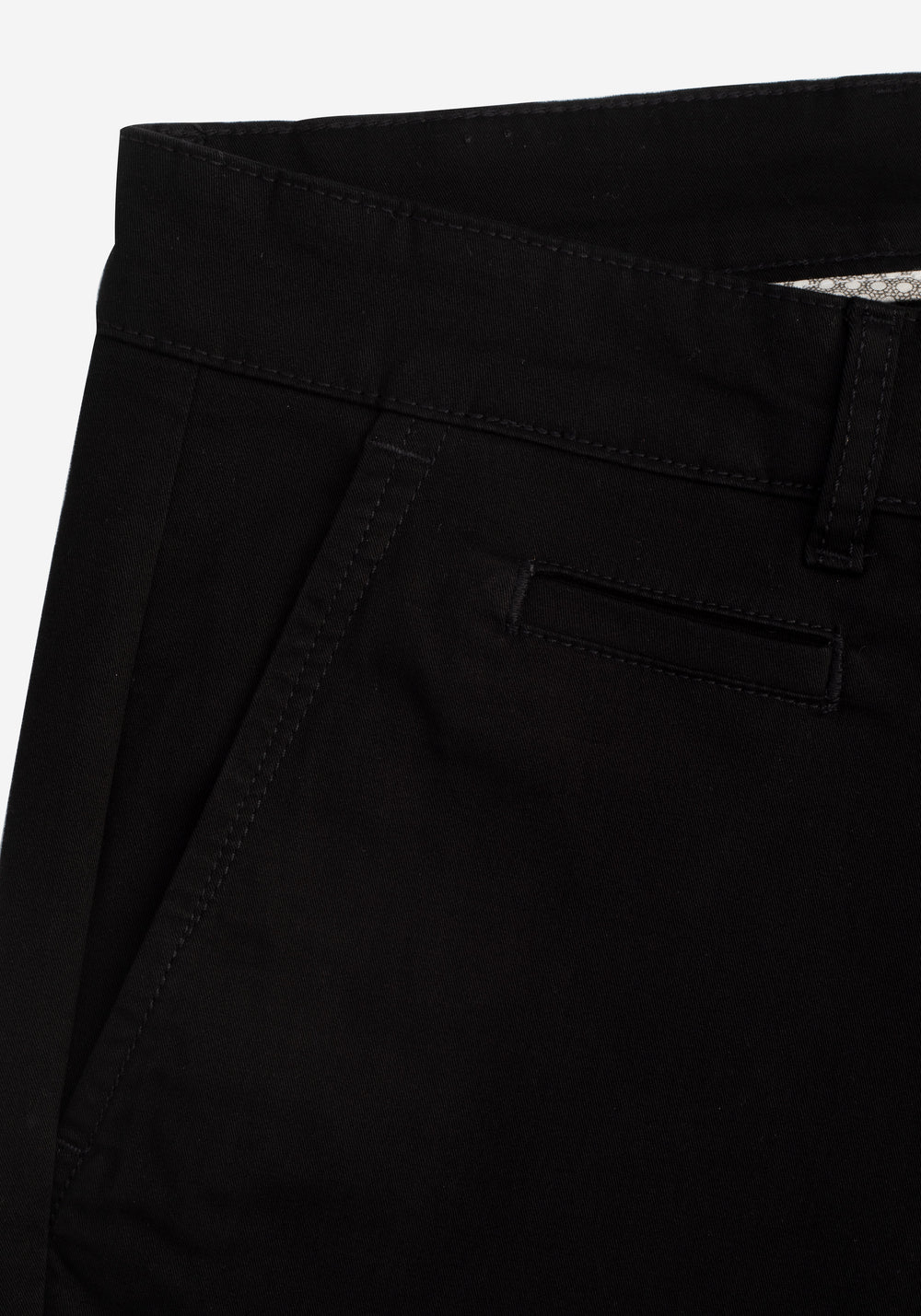 Pitch Black Gabardine