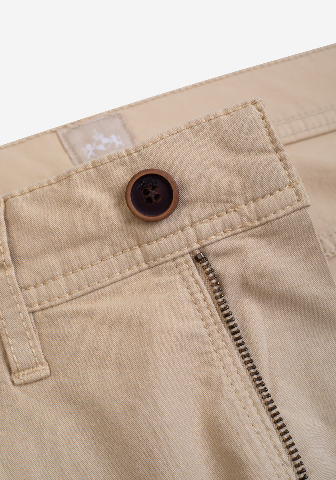 Pure Beige Twill Gabardine