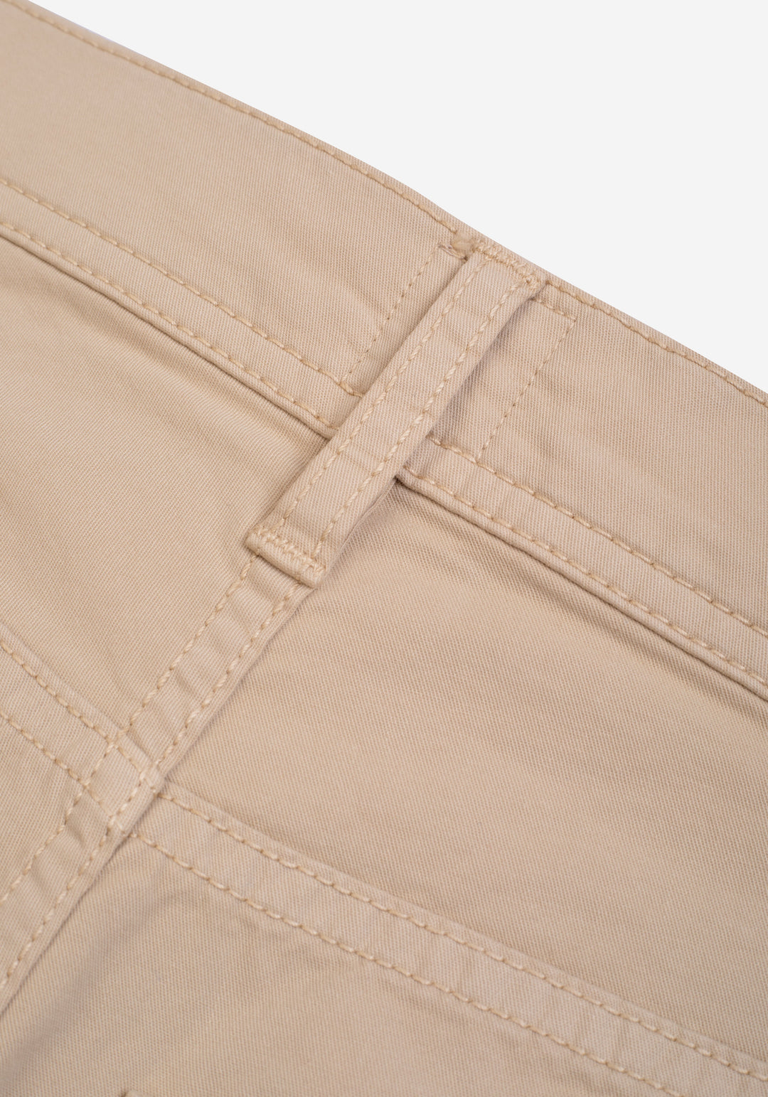 Pure Beige Twill Gabardine