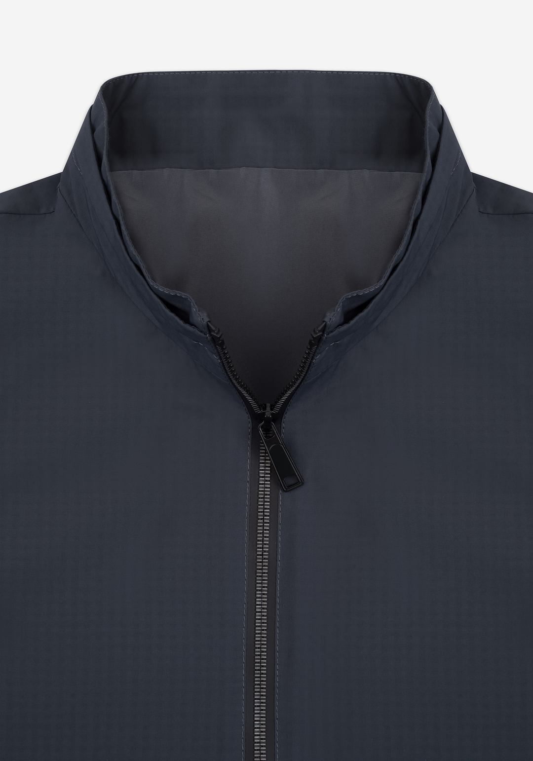 Mist Grey Pocketable Windbreaker Jacket