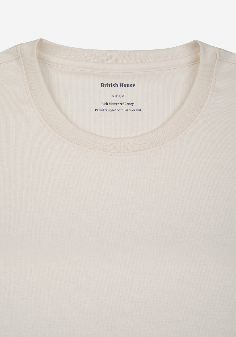Off-White Mercerized Interlock Jersey