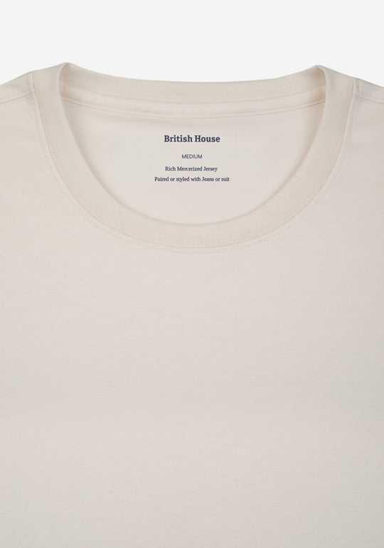 Off-White Mercerized Interlock Jersey