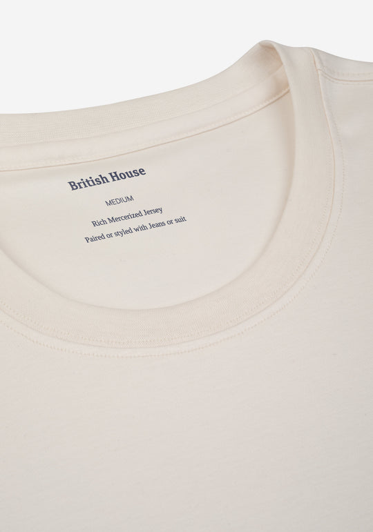 Off-White Mercerized Interlock Jersey