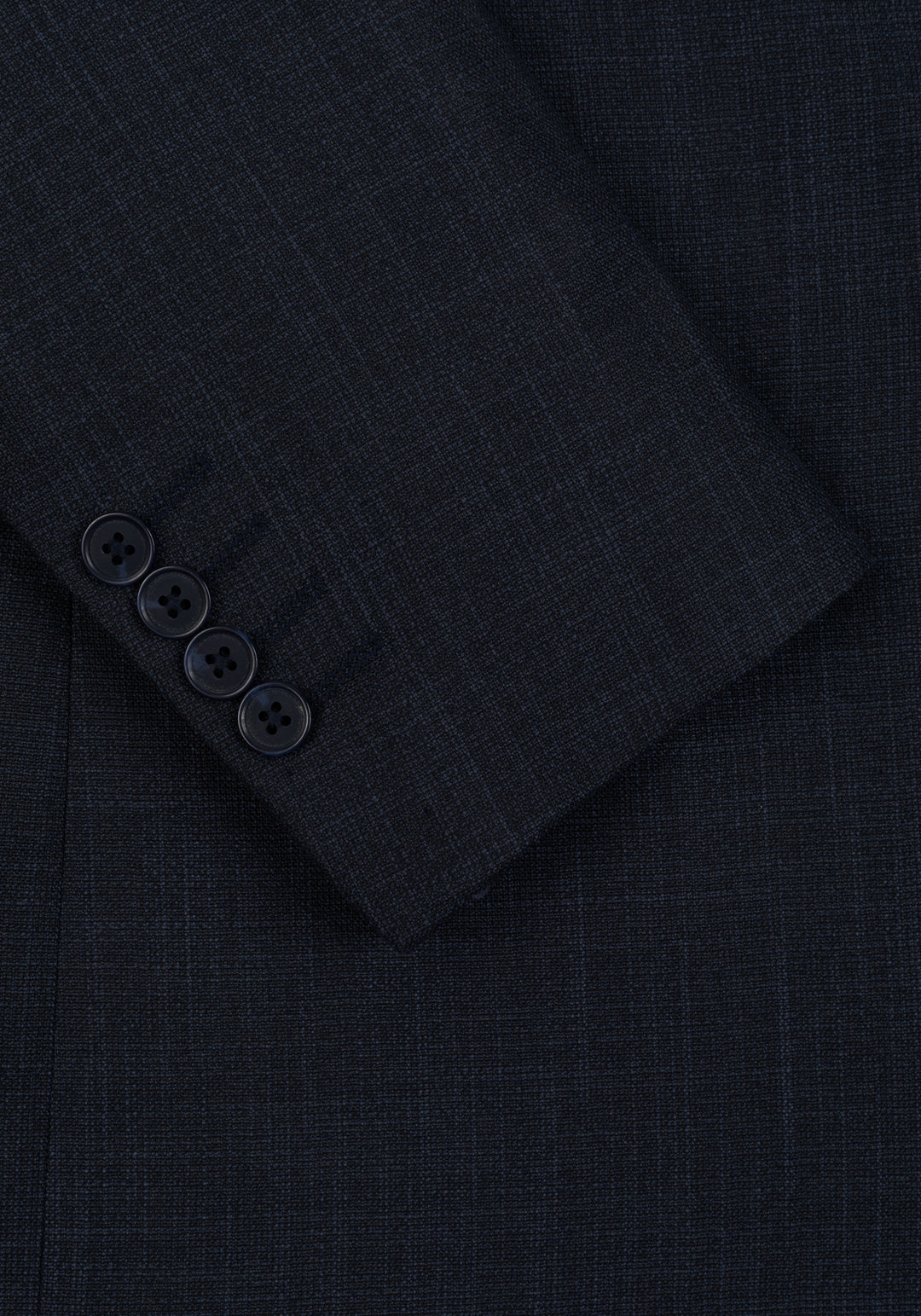 Contemporary Fit Fathom Blue MÃ©lange Blazer
