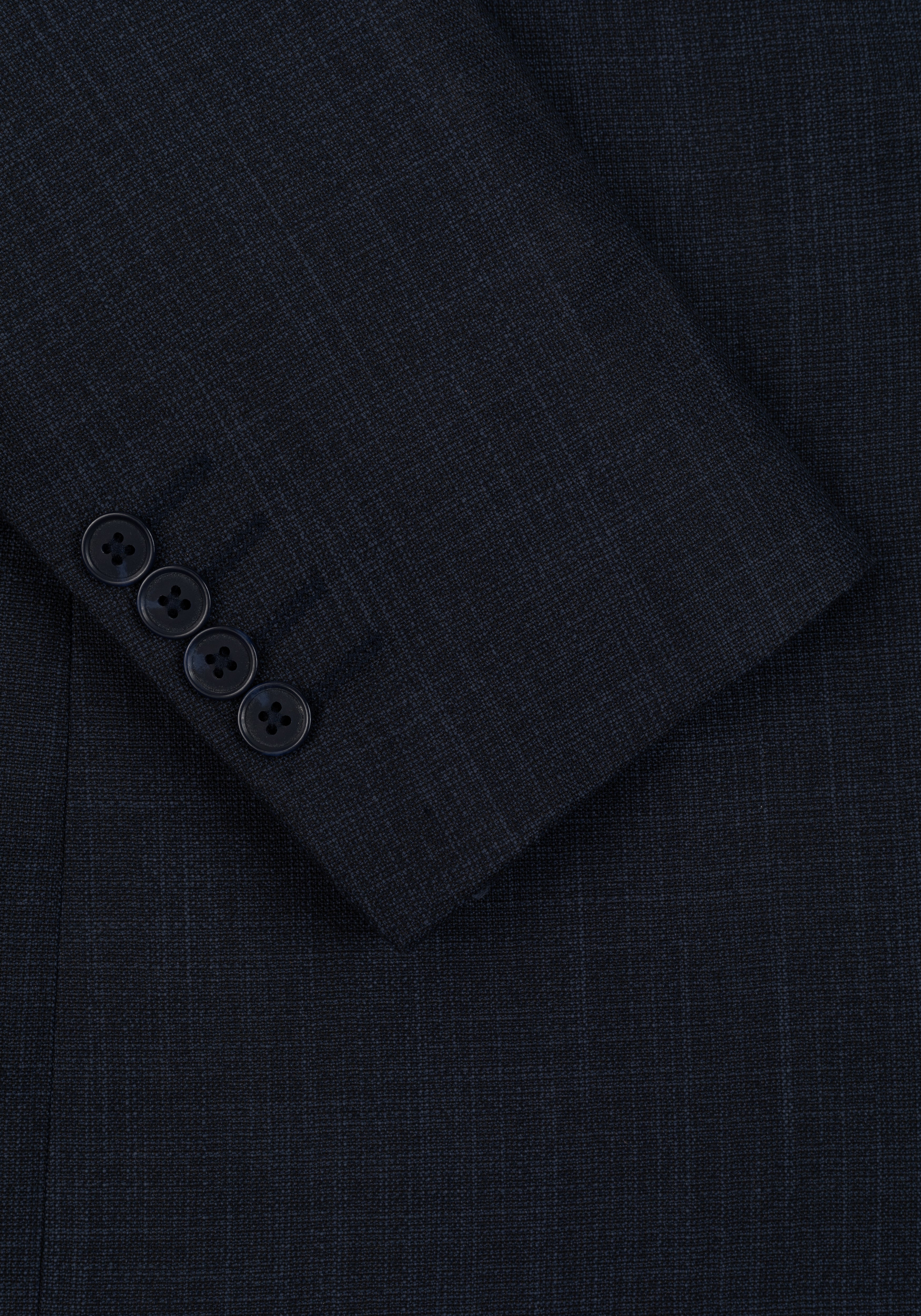 Contemporary Fit Fathom Blue MÃ©lange Blazer