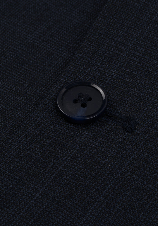 Contemporary Fit Fathom Blue MÃ©lange Blazer