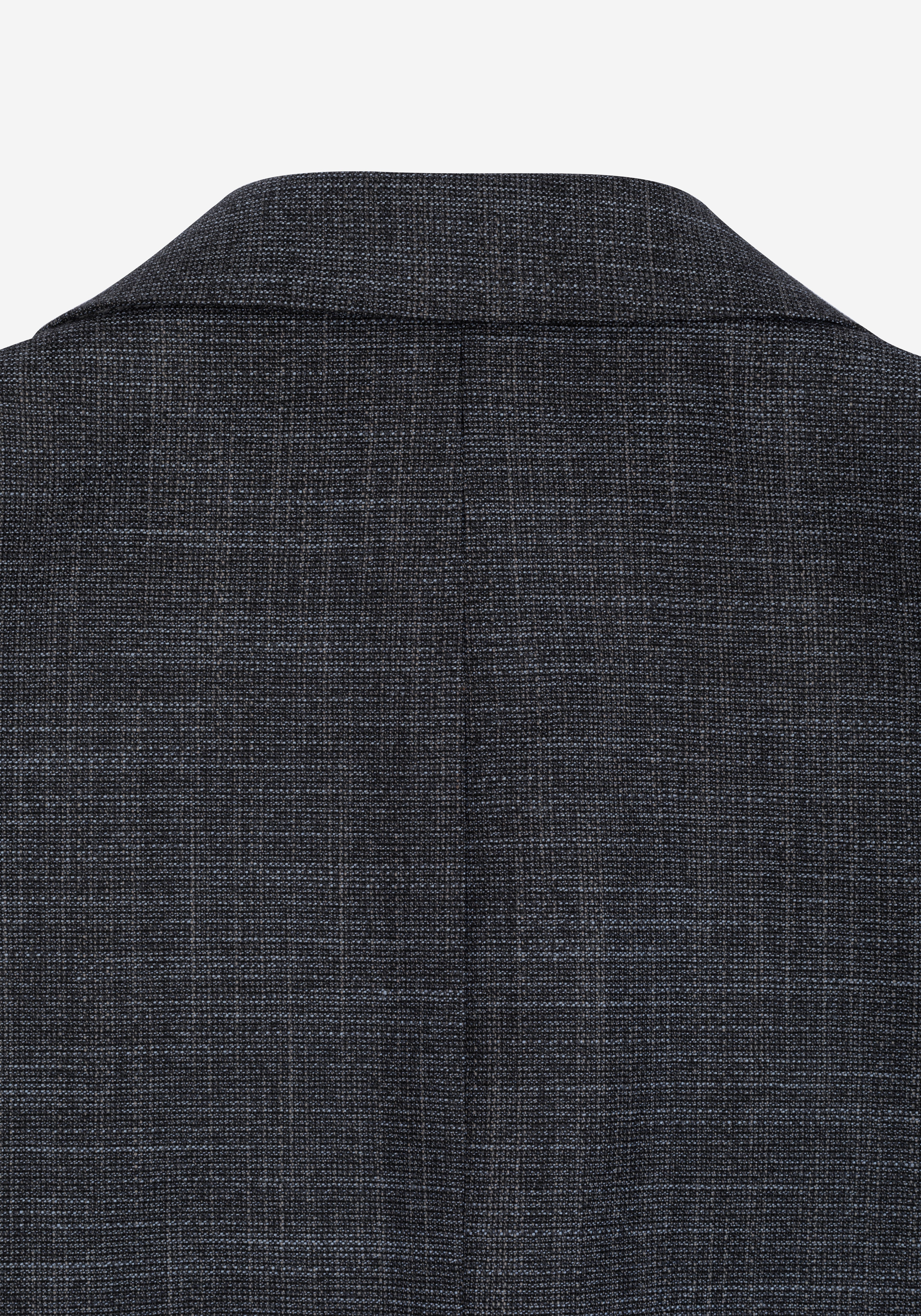 Contemporary Fit Jet Grey MÃ©lange Blazer