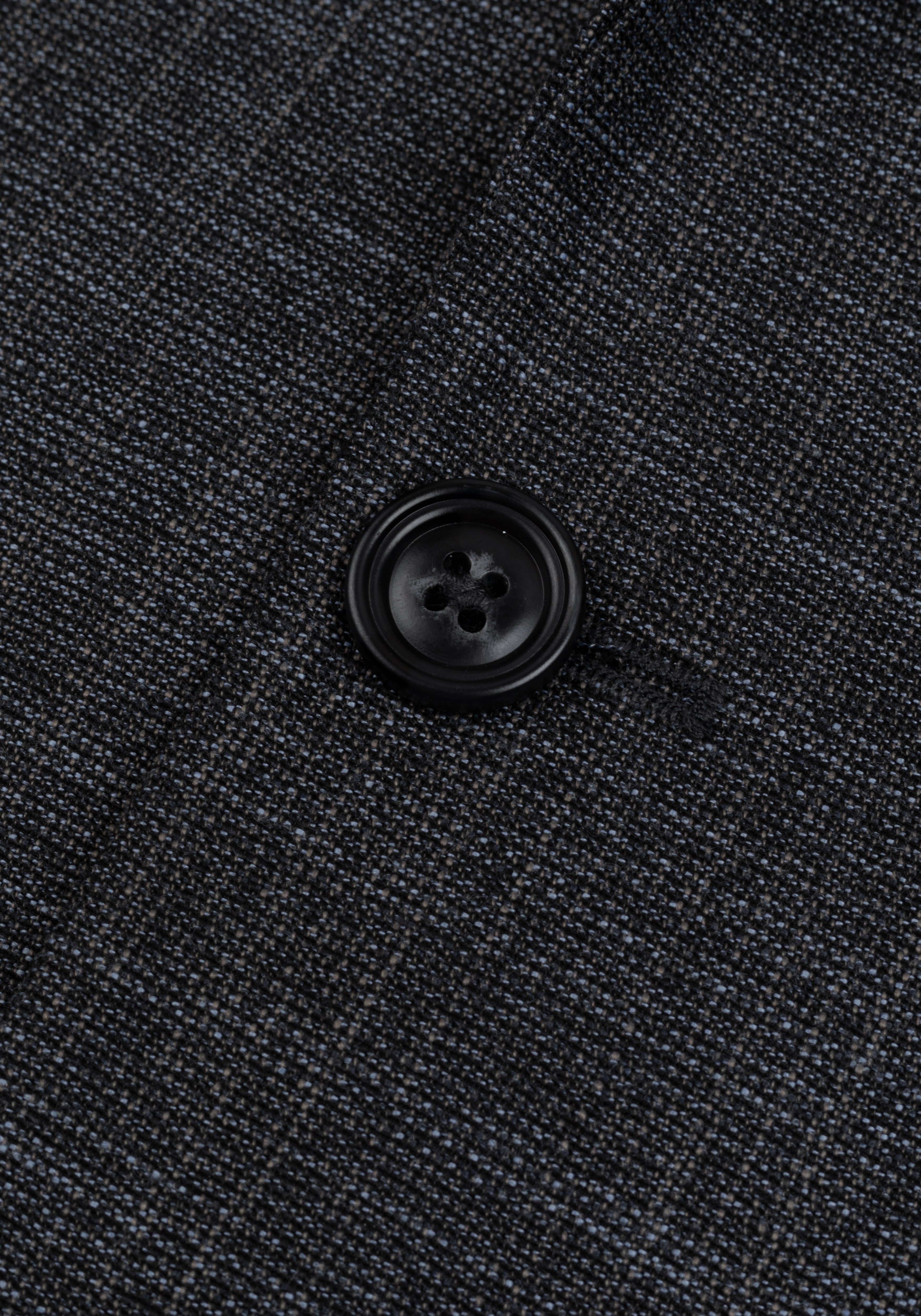 Contemporary Fit Jet Grey MÃ©lange Blazer