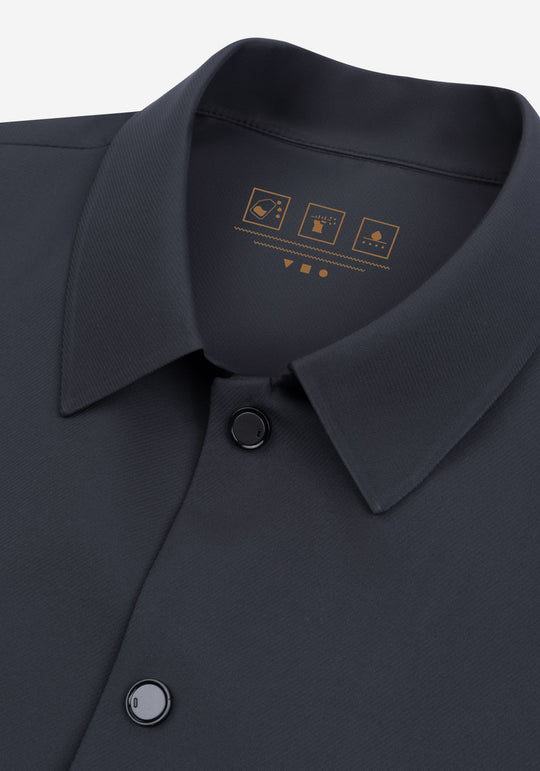 Anthracite Grey Block-Tech Jacket