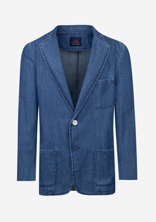 Imperial Blue Denim Blazer