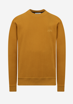 Amber Orange Cotton Sweatshirt