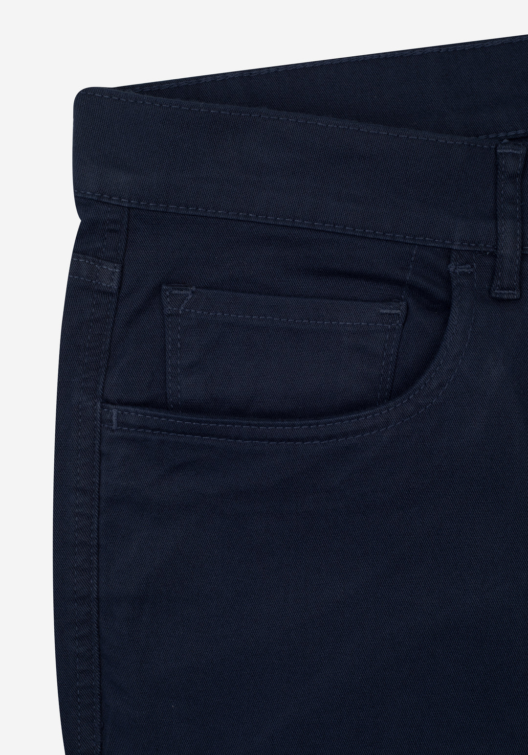 Dusty Navy Twill Gabardine