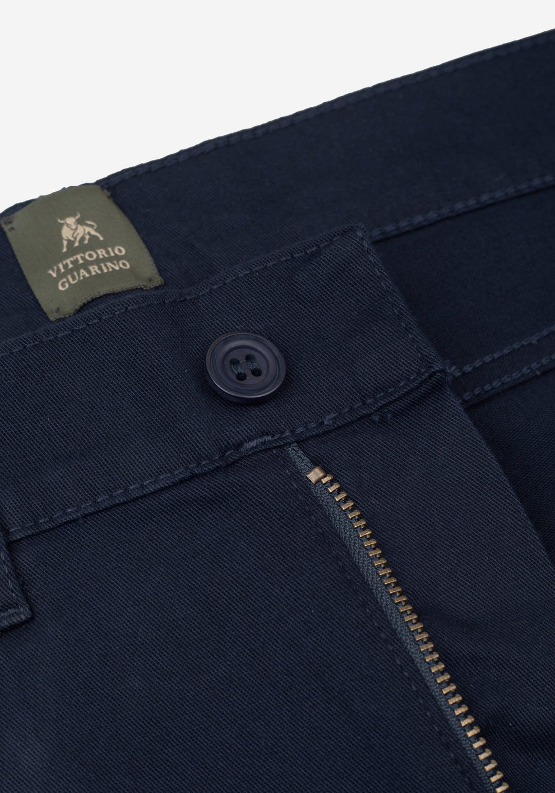Dusty Navy Twill Gabardine