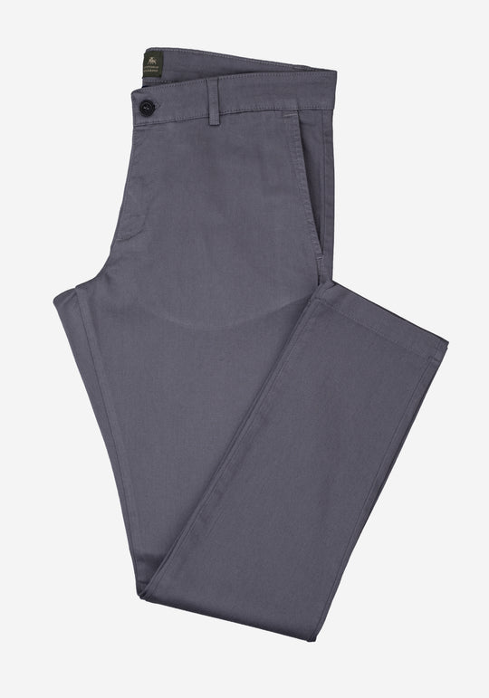 Carbon Grey Piqué Gabardine
