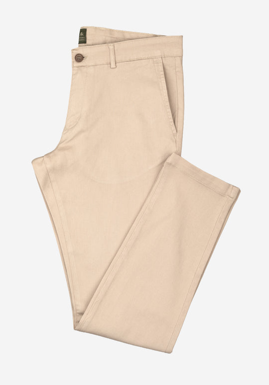 Light Beige Piqué Gabardine