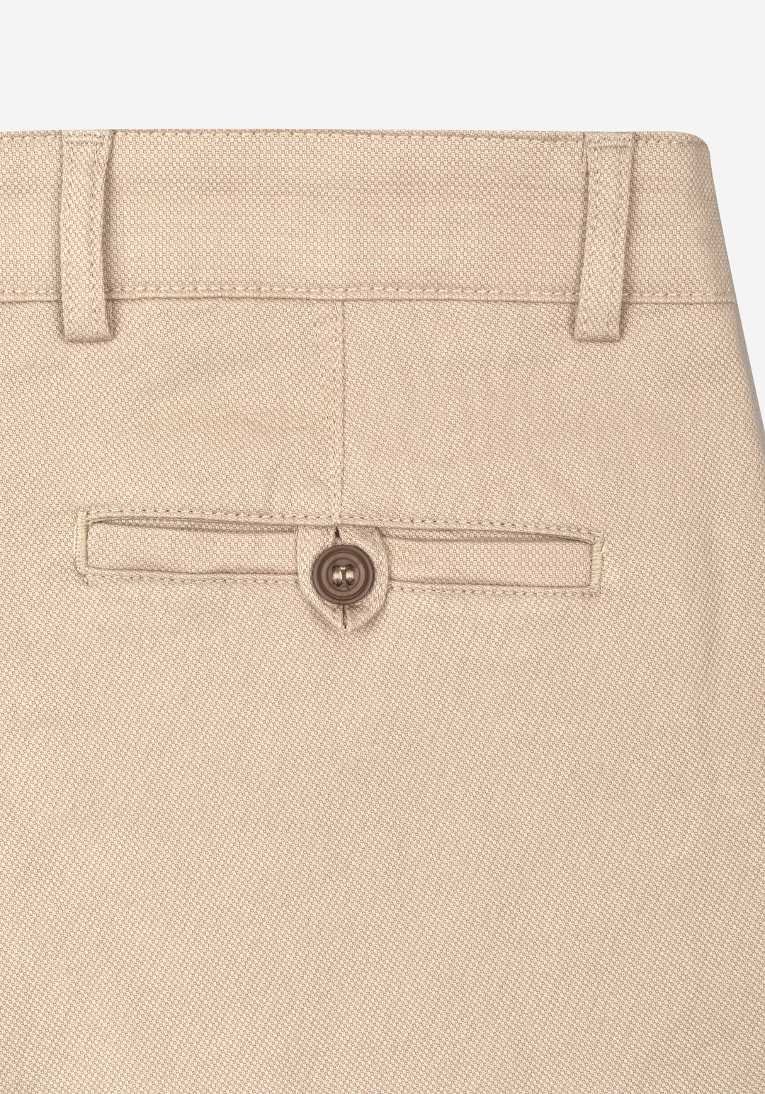 Light Beige Piqué Gabardine