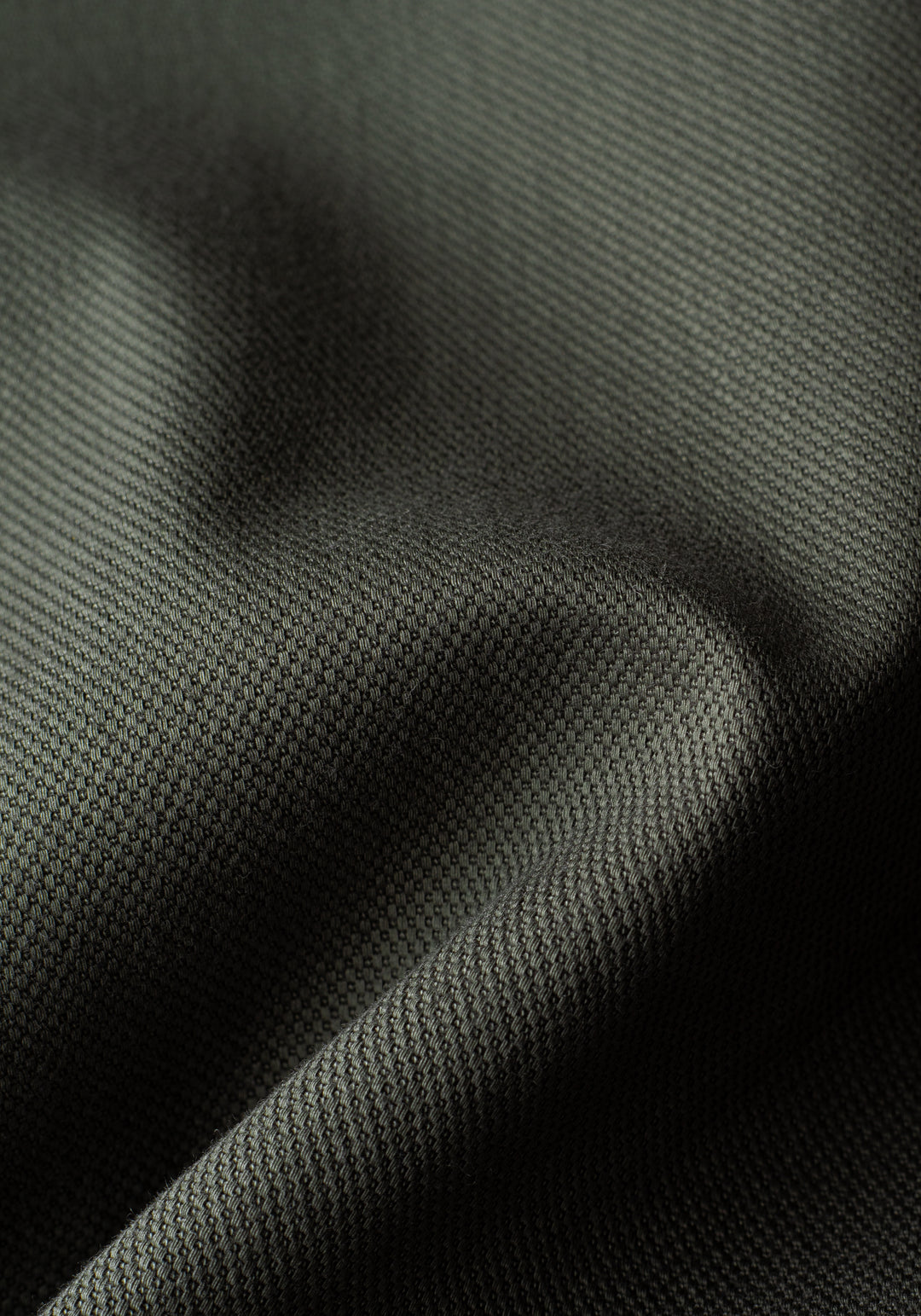 Forest Green Piqué Gabardine