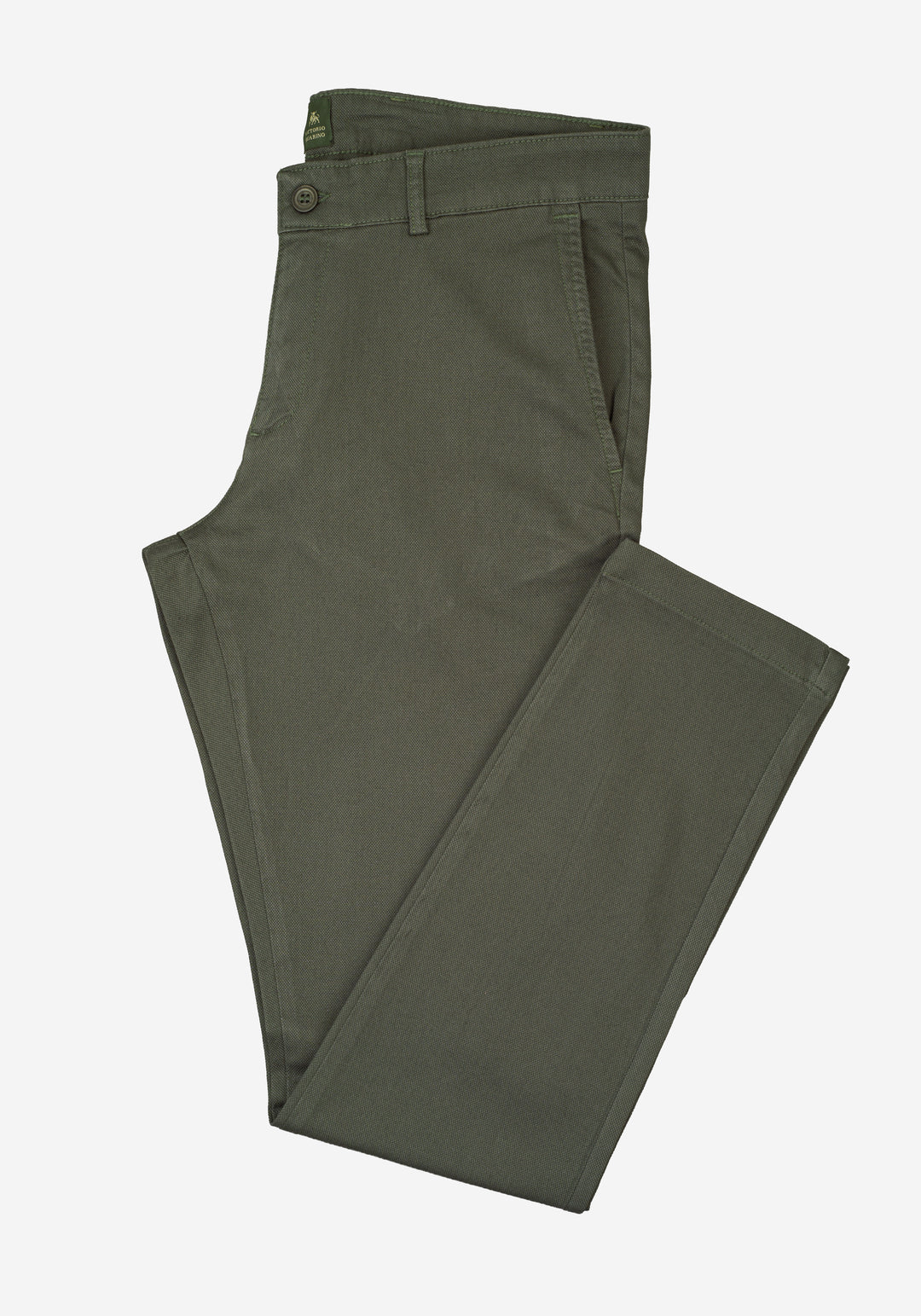 Forest Green Piqué Gabardine