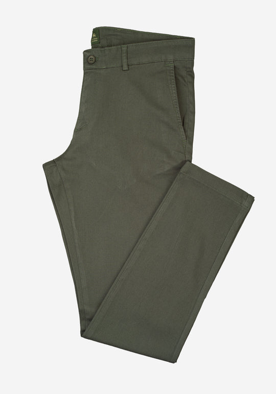 Forest Green Piqué Gabardine
