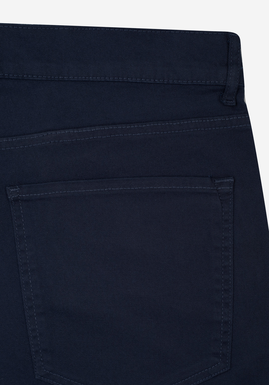 Dusty Navy Twill Gabardine