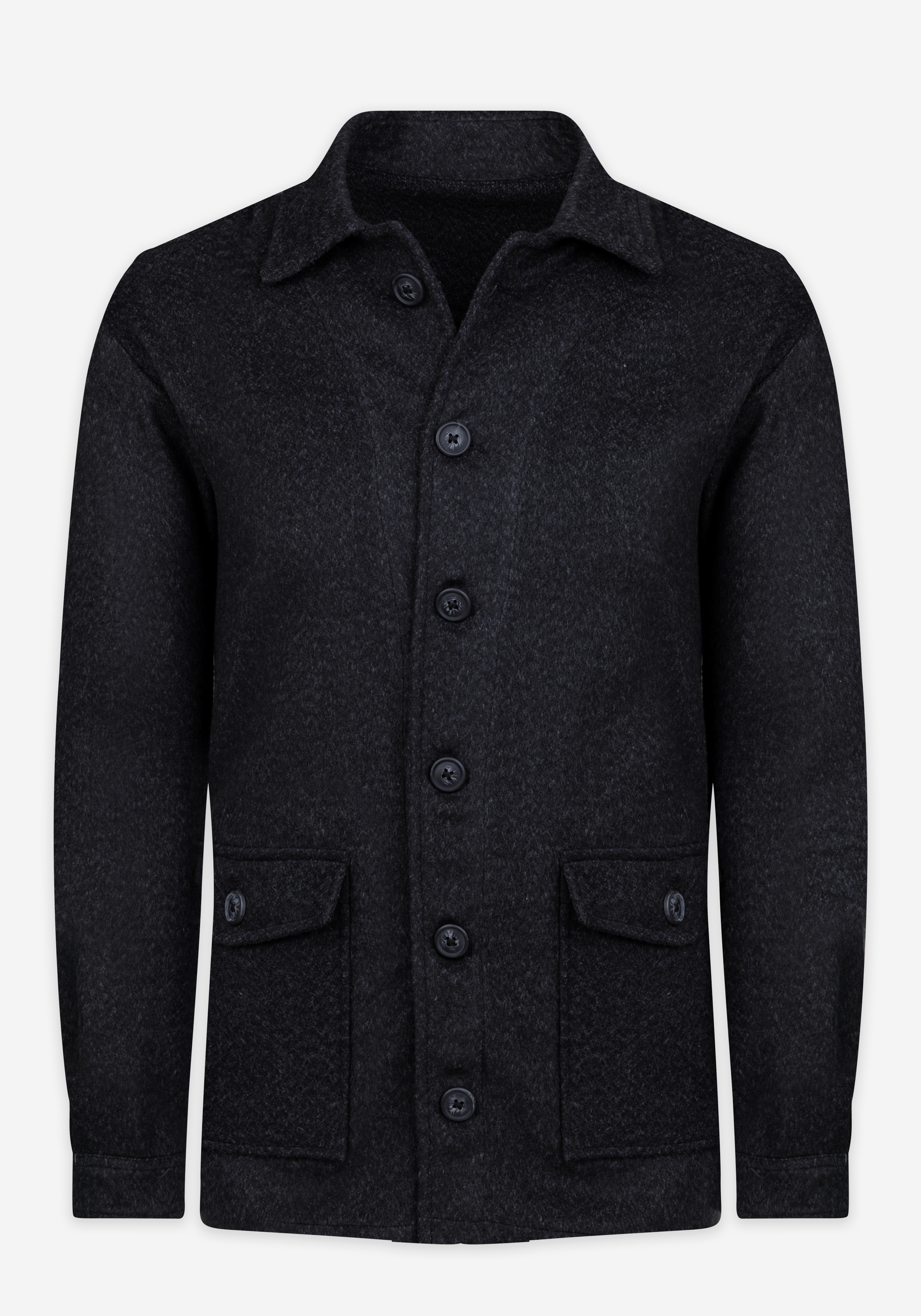 Charcoal Grey Overshirt