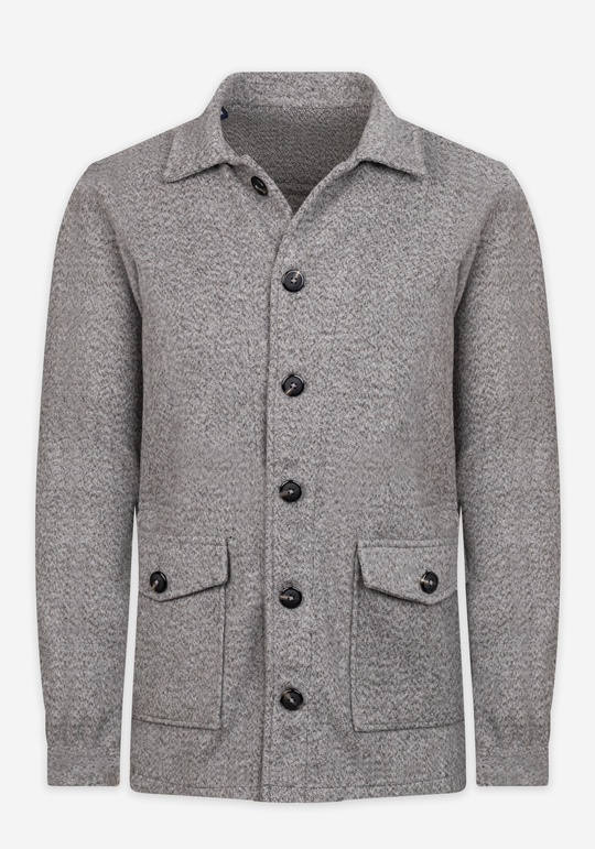 Ash Grey Overshirt