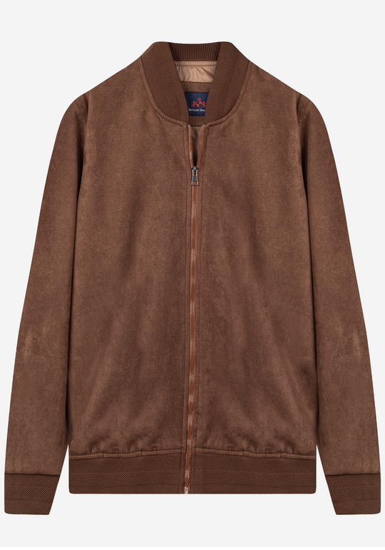 Dark Brown Suede Jacket