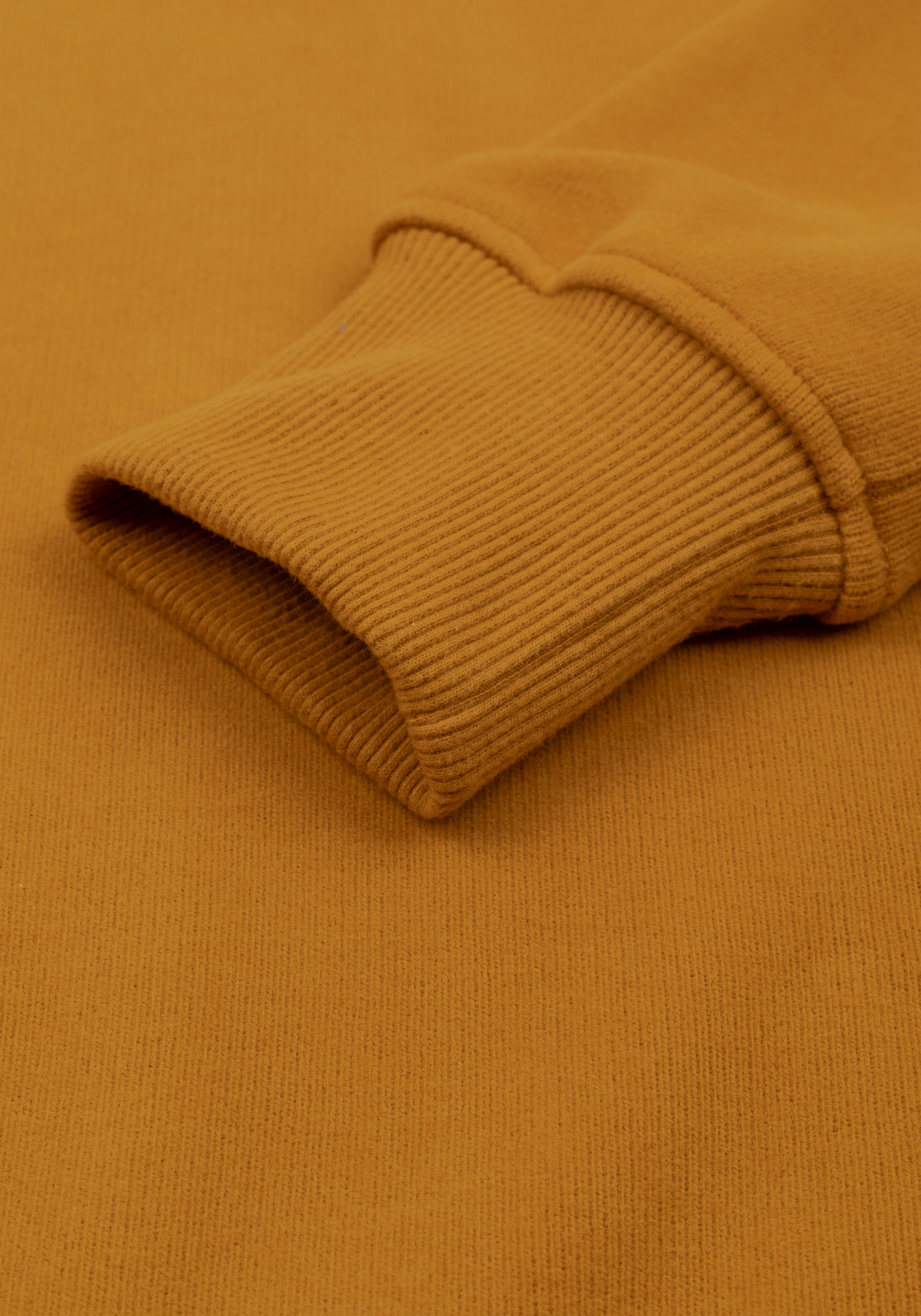Amber Orange Cotton Sweatshirt