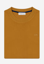 Amber Orange Cotton Sweatshirt