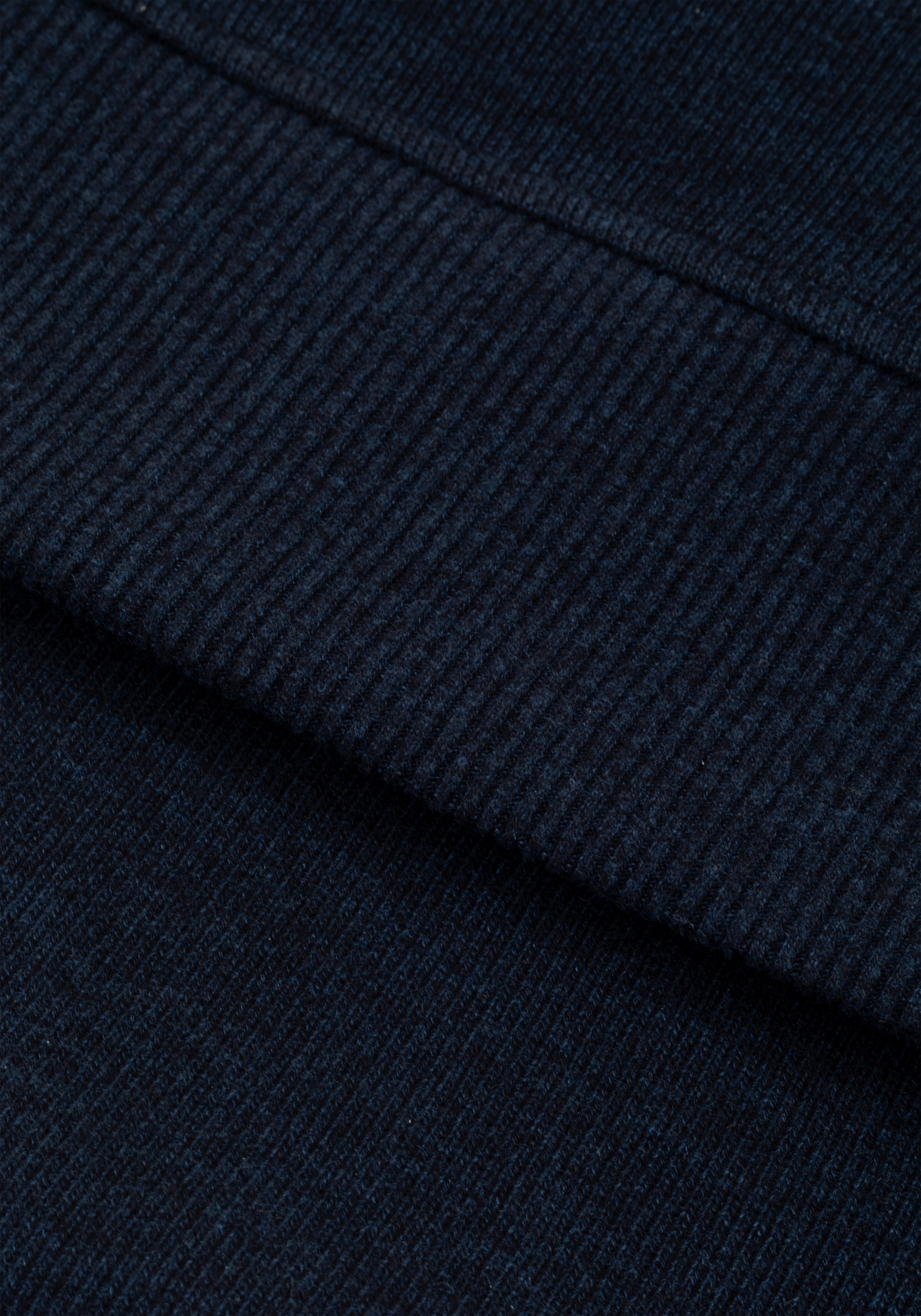 Pale Navy Cotton Sweatshirt