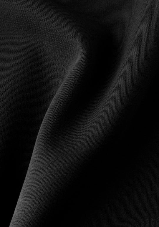 Dim Black Cotton Sweatshirt